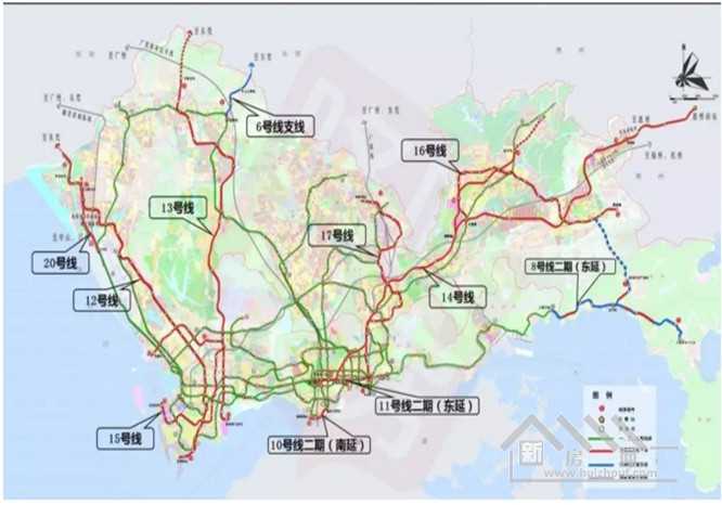 深圳惠州14号地铁最近最新盘规划站