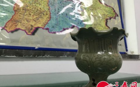 古玩店出售北宋耀州瓷 叫价100万
