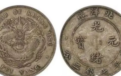 清代银币光绪元宝版本差异
