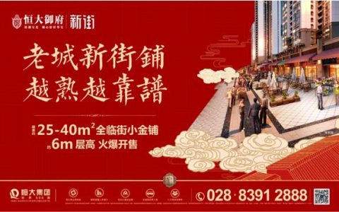 新趋势 新概念 新标准” 都在老城“新街