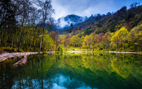 成都周边旅游新景色二郎山喇叭河927开园